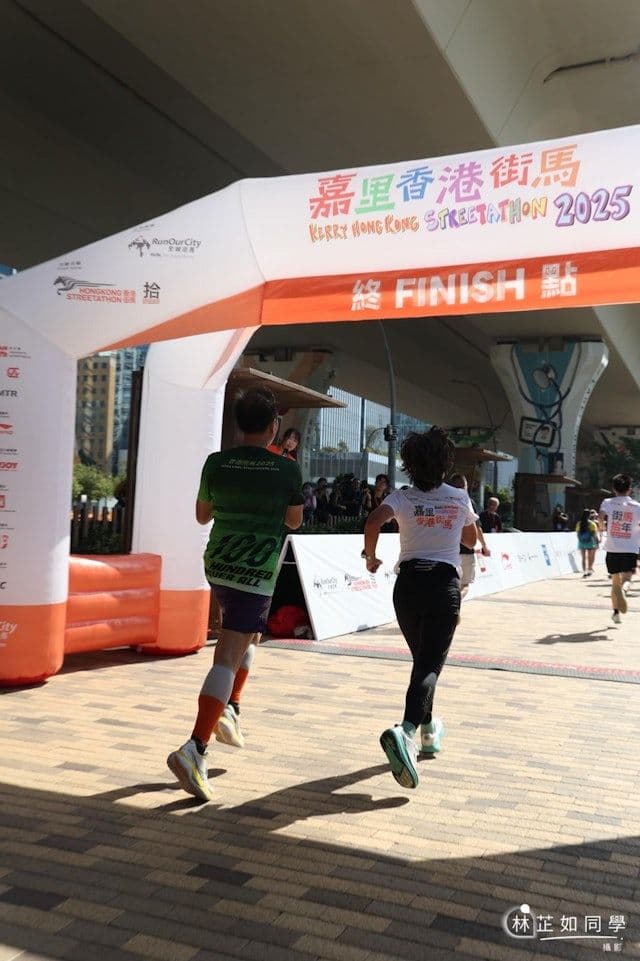 百位校長一對一與學生跑街馬 一場超越10公里的生命教育馬拉松_4