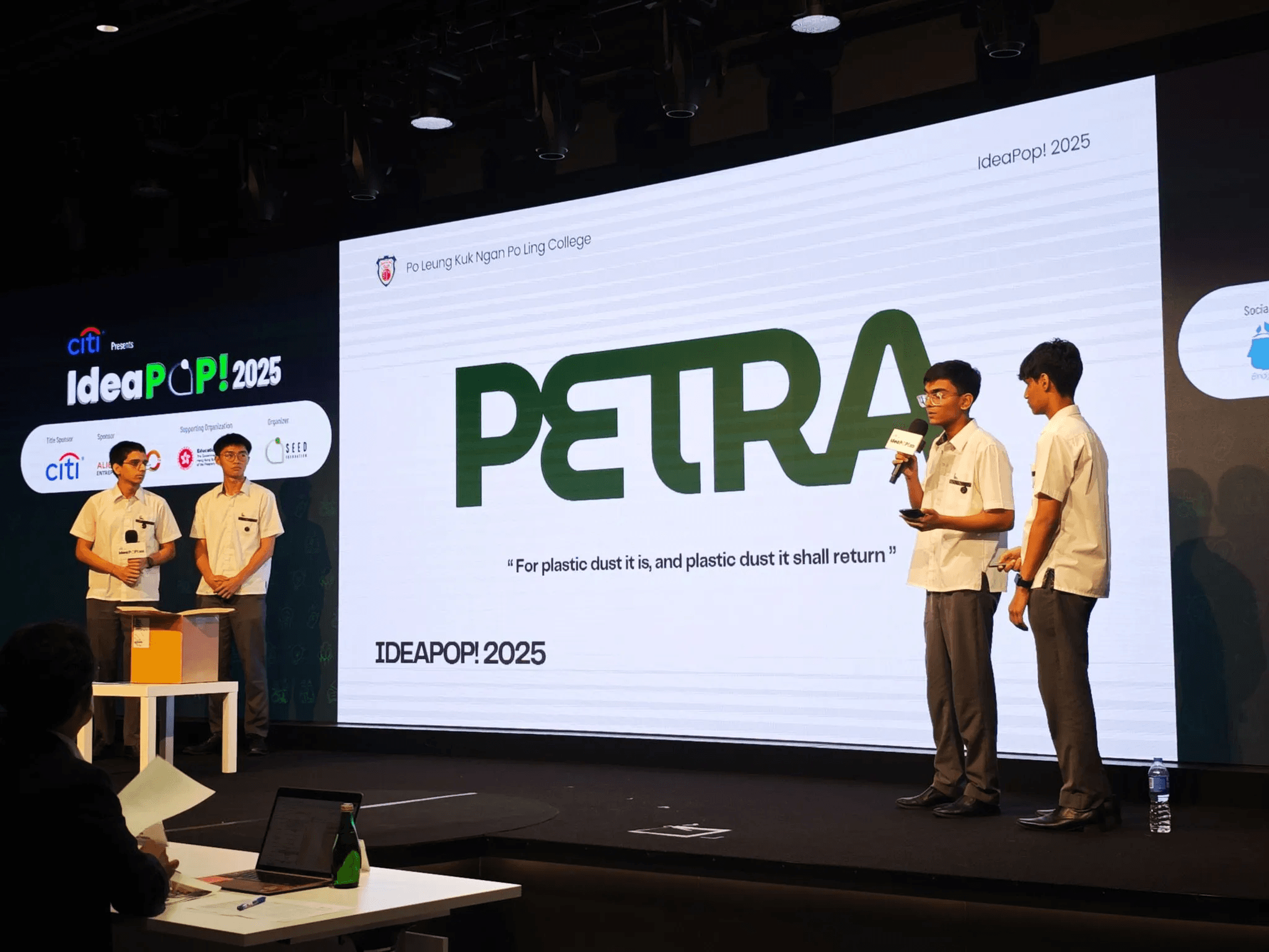 Capital-hk-支持青年創新-攜手應對社區挑戰-citi呈獻ideapop-2025-香港中學生初創計劃匯報比賽圓滿結束
